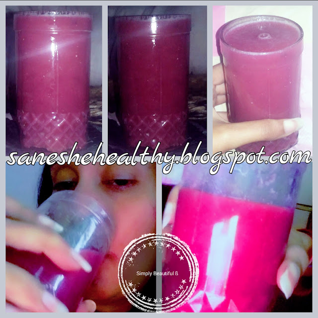 Juice good for health & beauty.